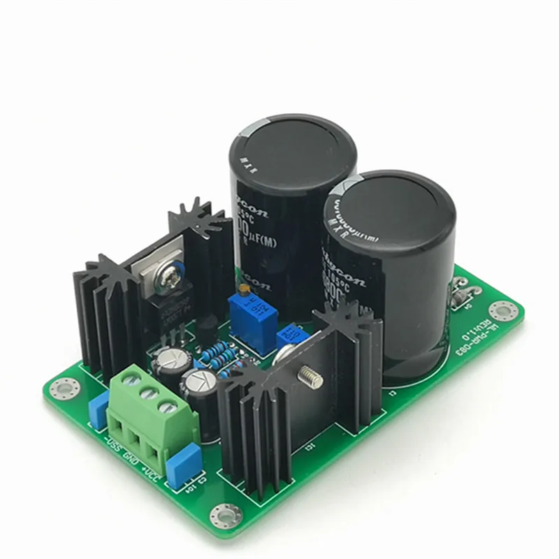 LM317 LM337 TL431 high precision linear regulated Power supply board.