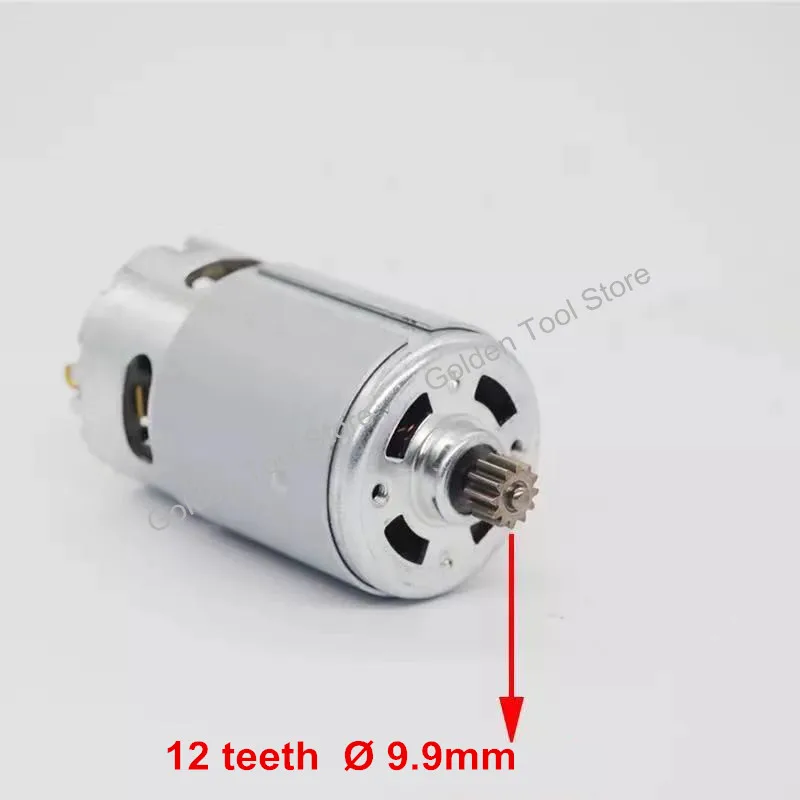 DC Motor 12 teeth replace for BOSCH cordless Drill Screwdriver GSR 7.2V 9.6V 12V 14.4V 16.8V 18V 21V accessories Spare Parts