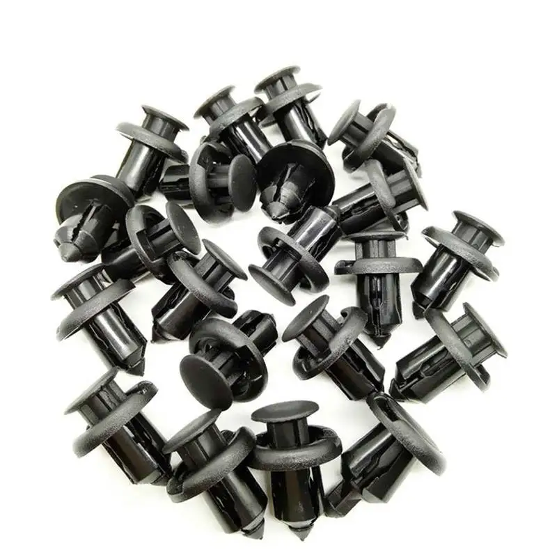 

50Pcs Car Clips Fastener for Honda Civic Accord CRV for Automotive Car Bumper Fender Tapping Screws Fixed 10mm