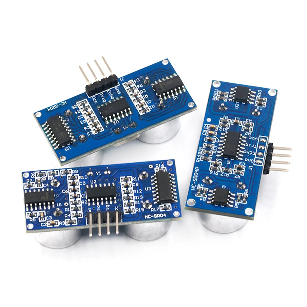 Módulo ultrasónico HC-SR04 Sensor transductor de medición de distancia para arduino, Detector de onda ultrasónico, módulo de rango