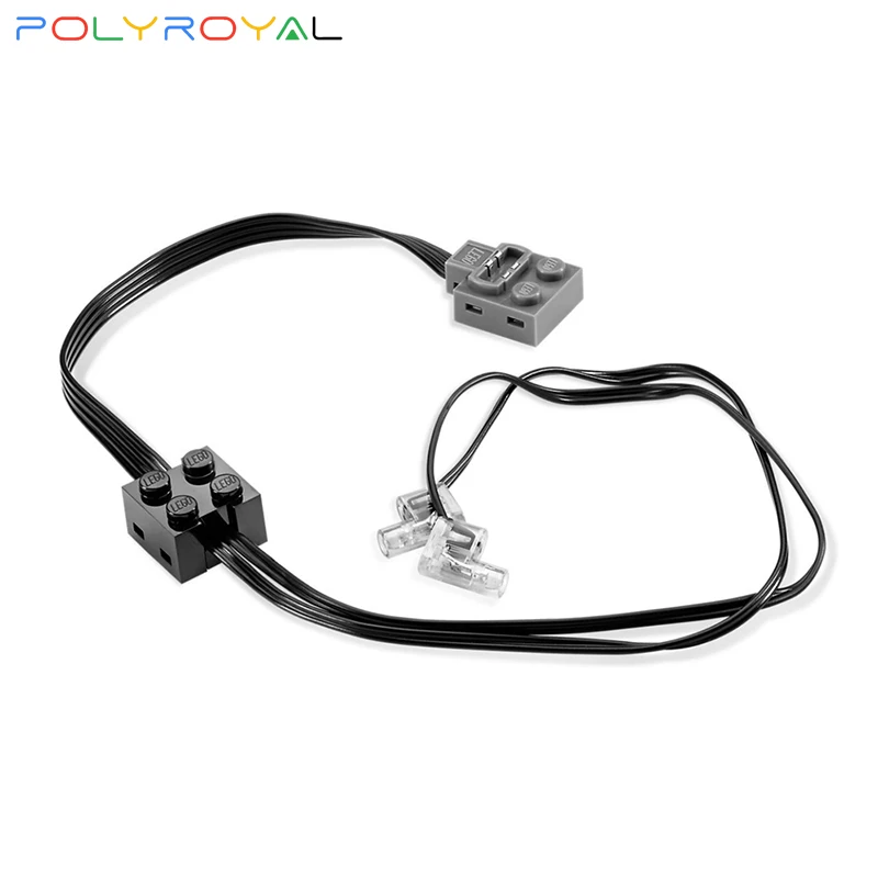 POLYROYAL LED 조명 및 케이블 기술 부품, 다기능 도구 PF 모델 세트, 빌딩 블록, 모든 브랜드 8870 호환