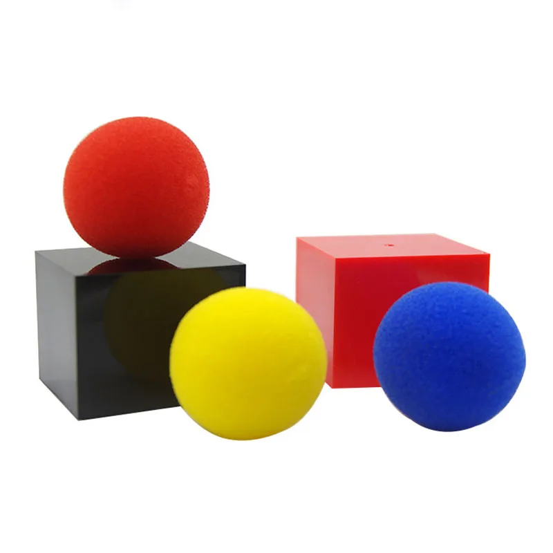 Paradox Large Size Magic Tricks Box Change Appearing Sponge ball Magie Magician Close Up accessory Gimmick Props Classic toys