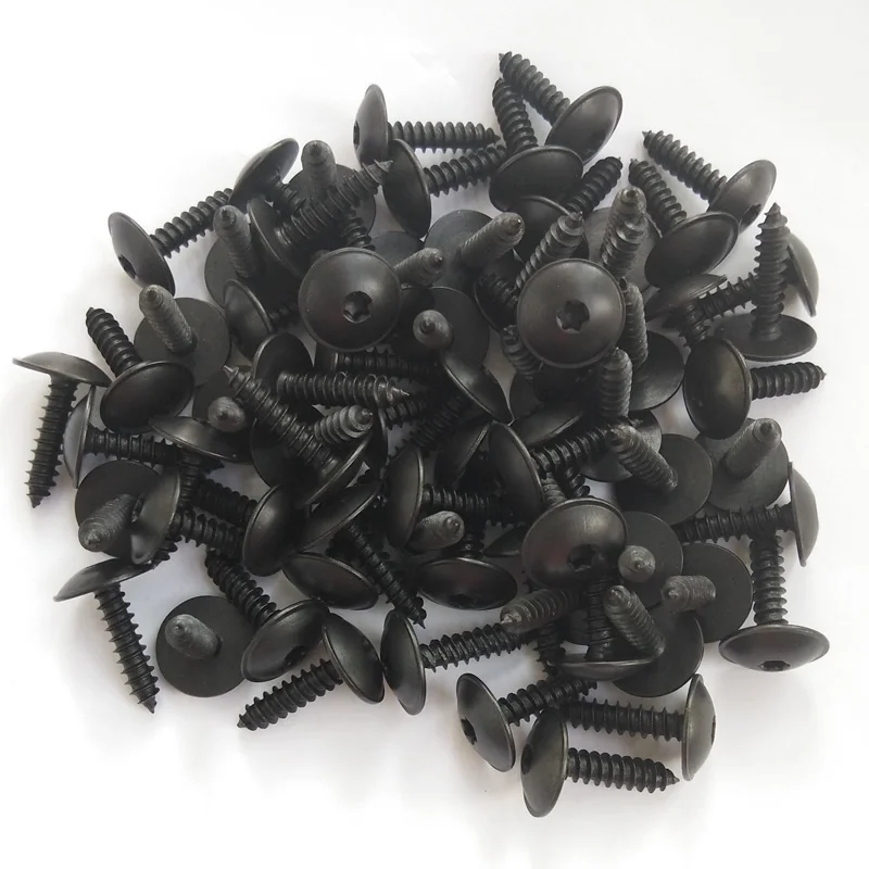 100pcs N90974701 Engine Cover Undertray Splashguard Wheel Arch Grille Bumper Skirt Torx Screw Bolt Fastener Clip For Volkswagen