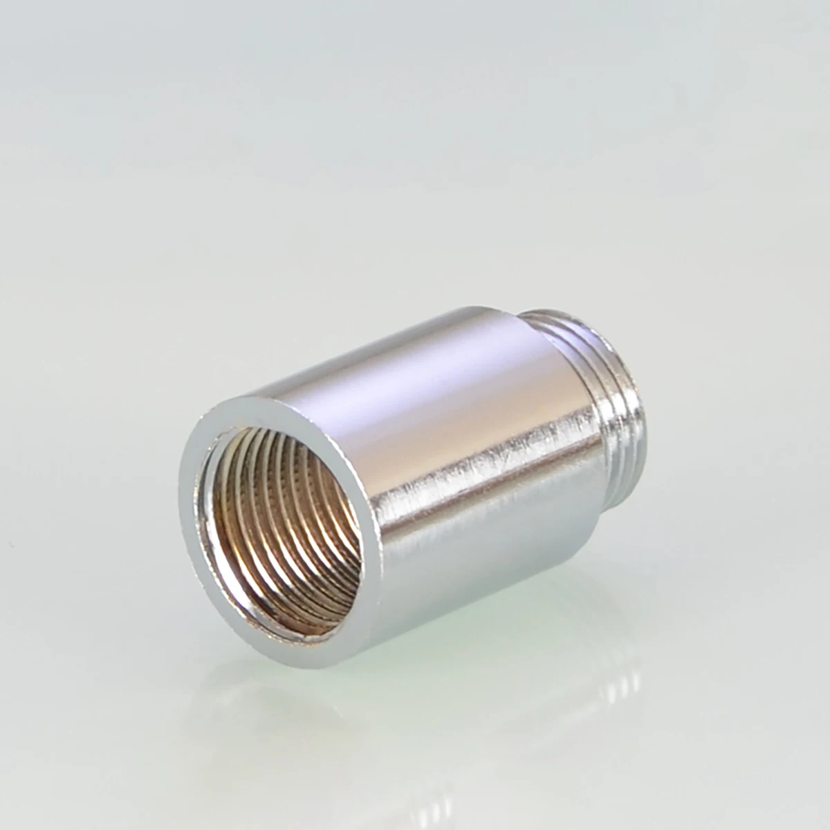 BSP 1/2 "maschio a femmina in ottone nichelato prolunga tubo giardino serra acqua connettore raccordi per tubi lunghezza 20 - 110mm