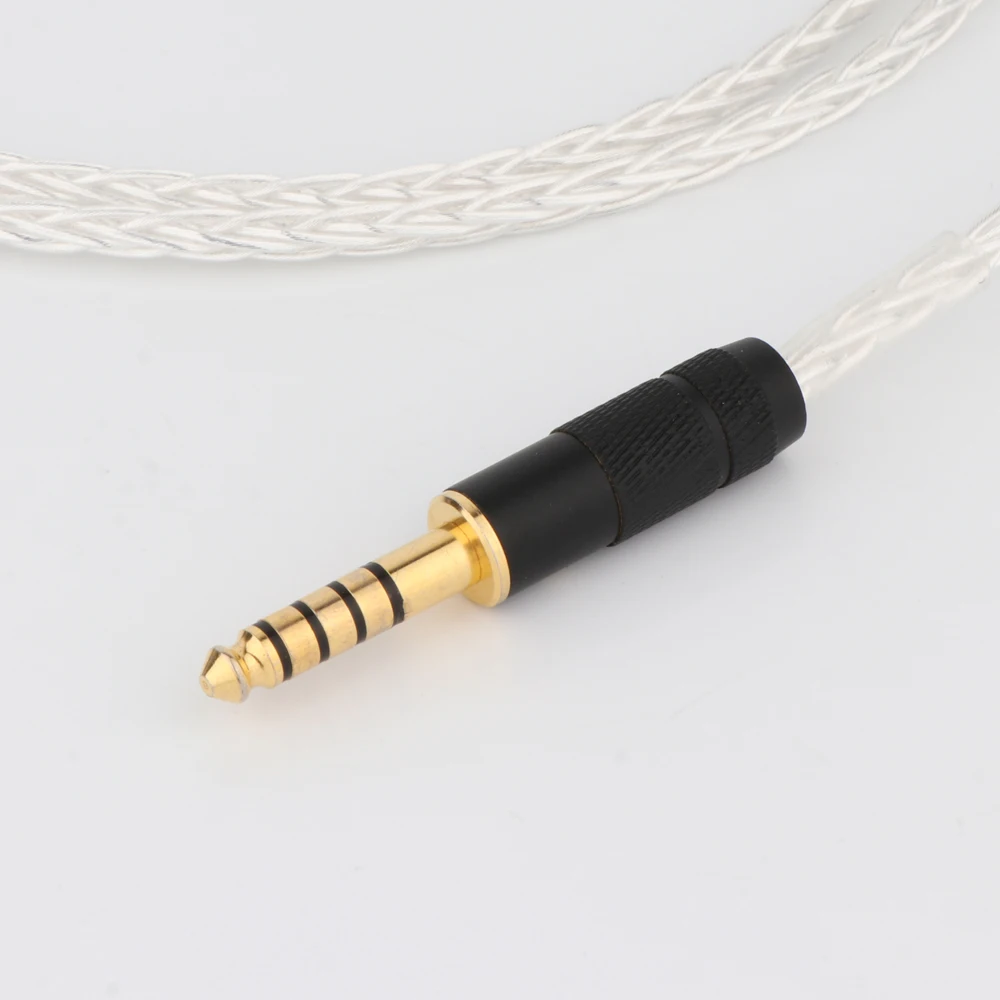 สายหูฟังชุบเงิน, ระบบเสียงไฮไฟ, สมดุล, 8คอร์, HD558, HD518, HD598, HD598, 1ชิ้น