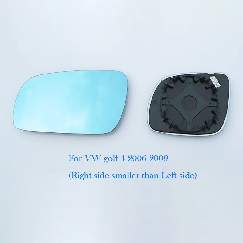 TVYVIKJ Side Rearview Mirror Blue Glass Lens For VW golf 2006-2019 Three generation Wide Angle View anti glare door mirror Wing