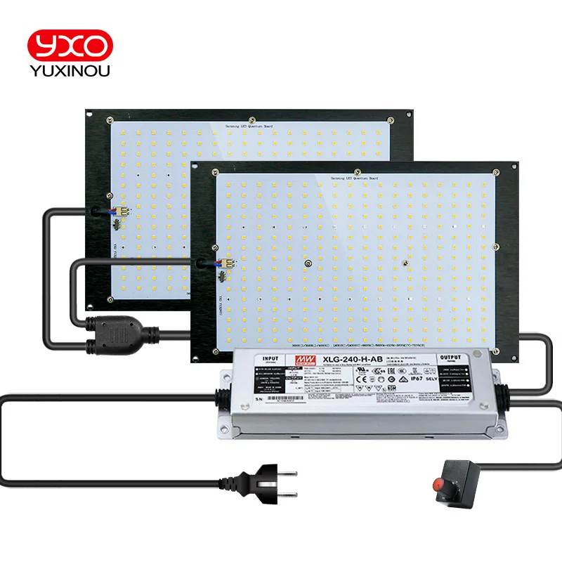 120W 240W Sam-ng LM301h Quantum LED Grow Light Lamp IR UV Full Spectrum Phytolamp Boards For Plants Hydroponics MeanWell Driver