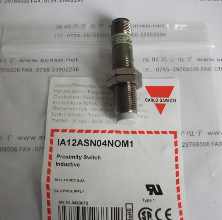 

1PCS Carlo Gavazzi IA12ASF04NOM1 Proximity Sensor -New