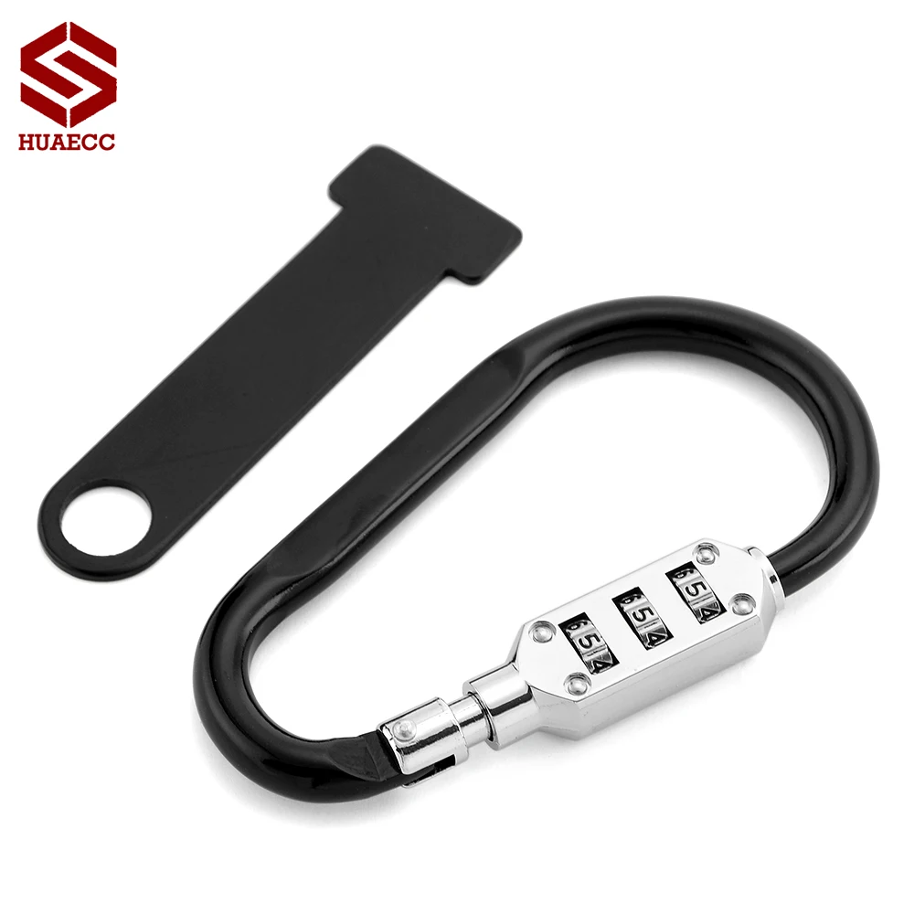 

Motorcycle Bike Padlock Lock Code Anti-theft Cable Password for Security Mountain Bicycle Motorbike Luggage Bag Padlock