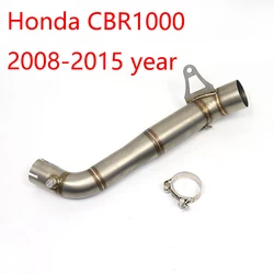 Motorcycle Exhaust Pipe Mid Link System Motocross For HONDA CBR1000 cbr1000rr 2008 2009 2000 2010 2012 2013 2014 2015 year