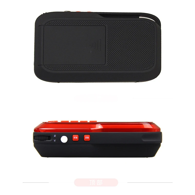 Portable Speaker MP3 Sound Box Handsfree Loudspeaker FM Radio Player Audio Speakers Support TF Music Play Rechargeable Radio