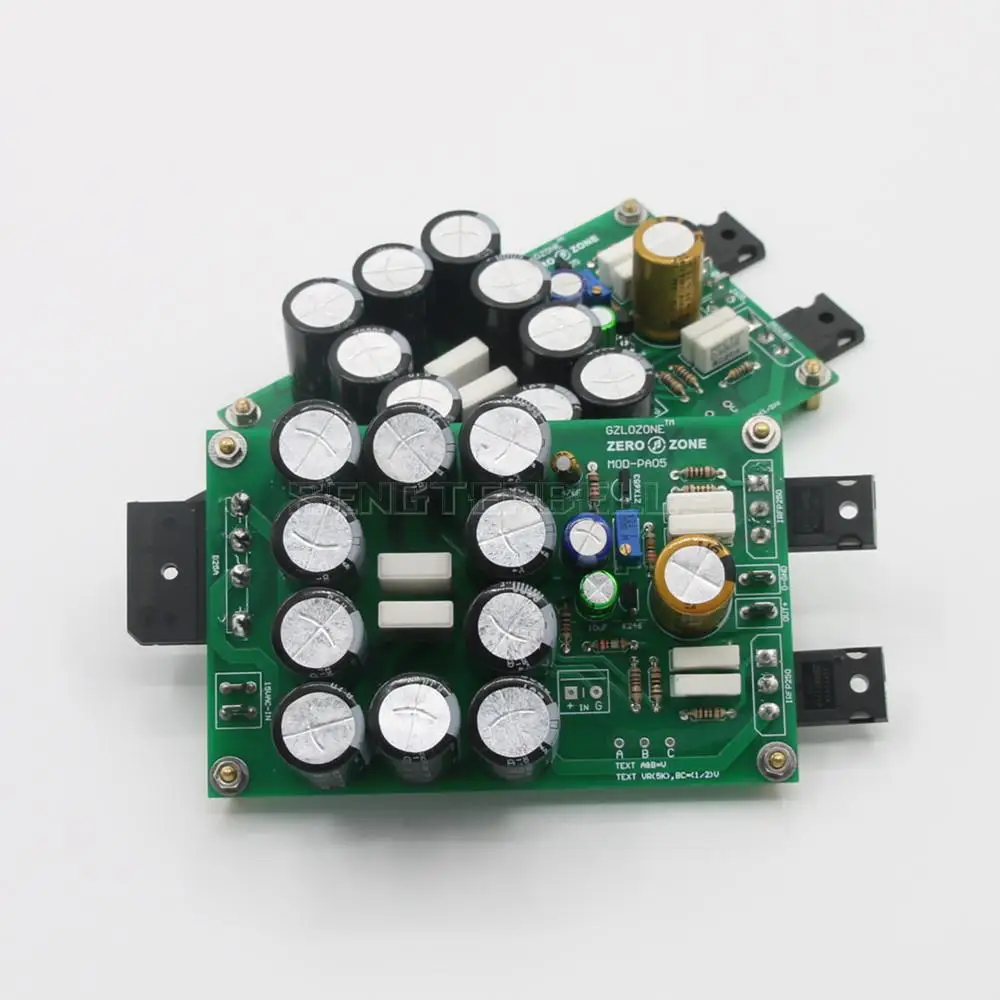 Zmontuj PA05 Stereo HiFi Pure Class A 5W + 5W płyta wzmacniacza mocy audio oparta na obwodzie wzmacniacza PASS ACA