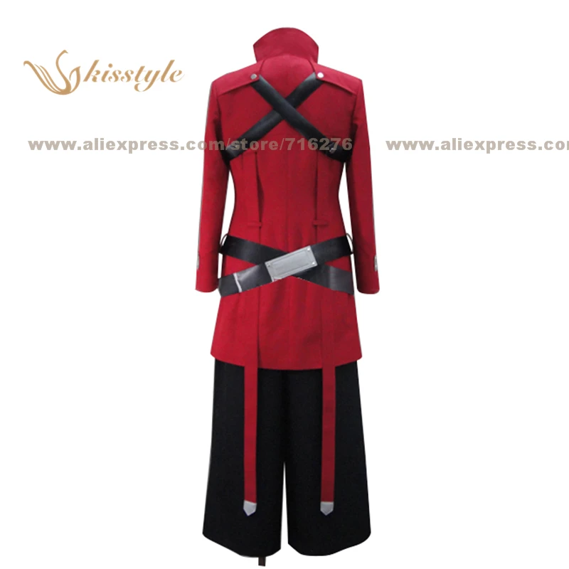 Kisstyle Fashion BlazBlue Alter Memory Ragna the Bloodedge Uniform COS Clothing Cosplay Costume,Customized Accepted