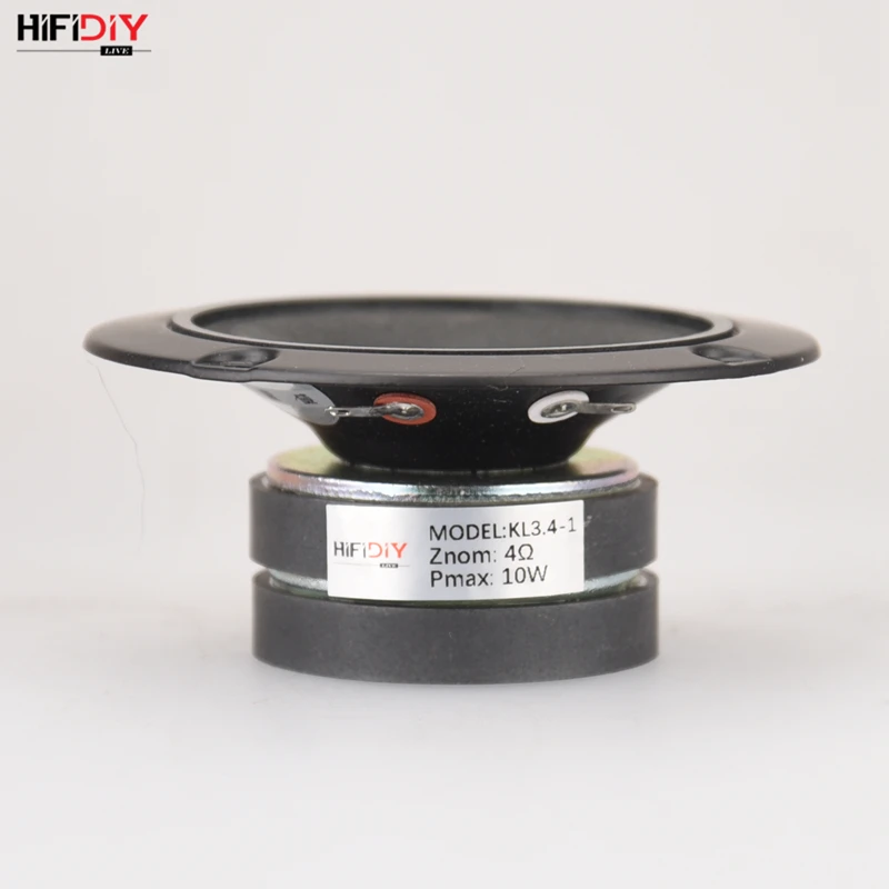 HIFIDIY LIVE 3 4 pulgadas 99mm KTV Tweeter Unidad de altavoz cono de papel 4 OHM 10W altavoz de frecuencia completa ATreble altavoz KL3.4-1