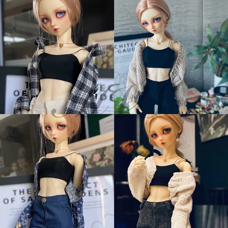 Free match Tube Top for BJD 1/6 1/4 ,1/3 Doll Clothes Customized CWB240