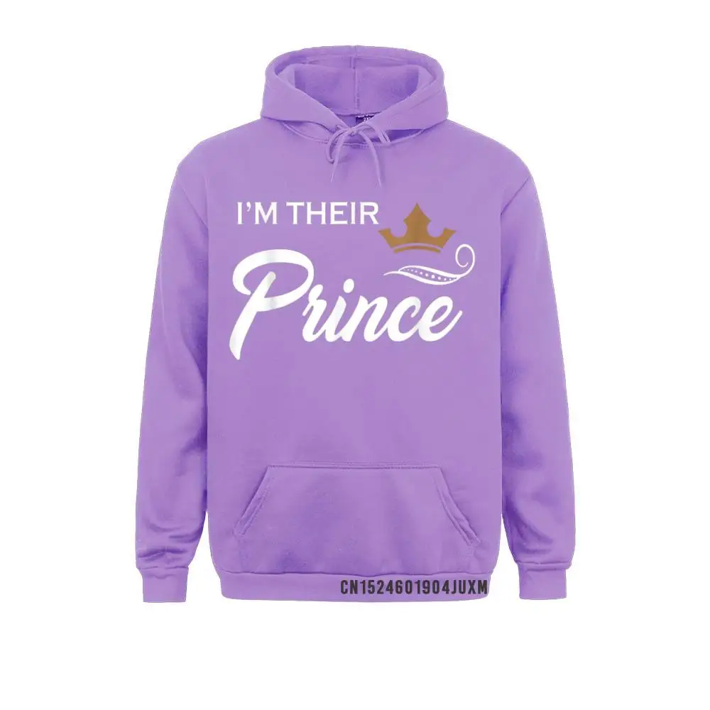 I'm Their Prince Manga Funny Couple Family Boys Hooded Funny Men Sweatshirts Long Sleeve Hoodies Custom Sportswears