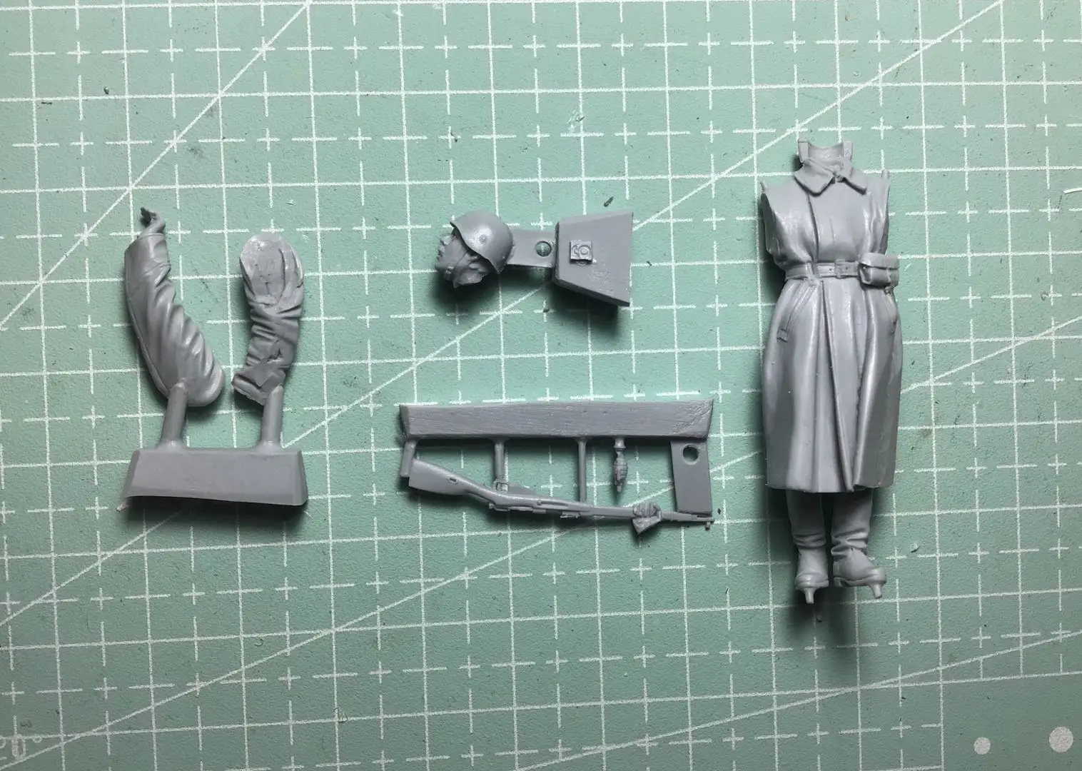 1/35  Resin Model Figure GK，Unassembled and unpainted kit