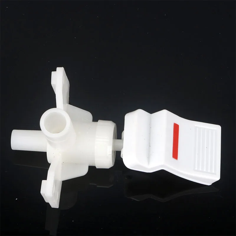 A Pair Water Dispenser Accessories Faucet Switch Hot And Cold Water Mouth Piano Key Press Type Horizontal Plate Fixed Width 32mm images - 6