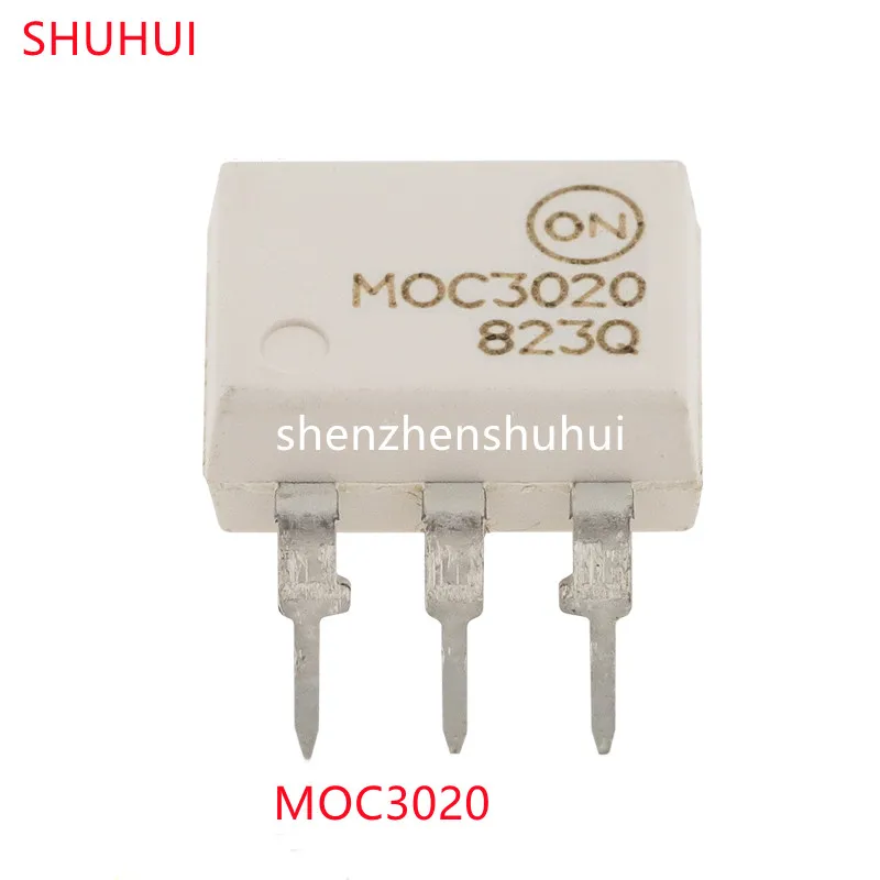 

10PCS MOC3020 DIP6 DIP Optocoupler New and Original IC