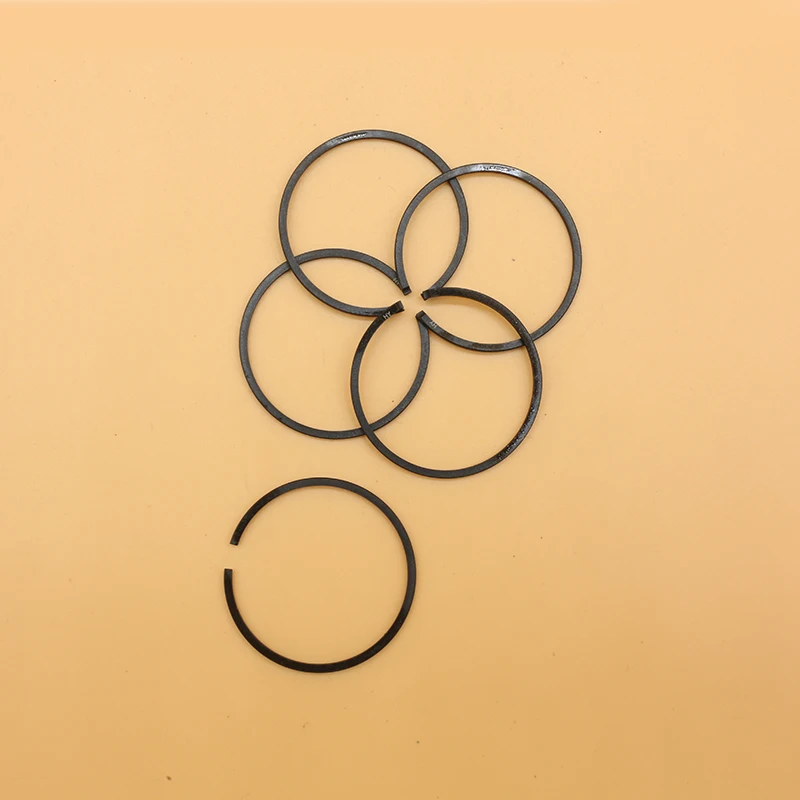 5 Cái/lốc 40Mm & 38Mm Piston Nhẫn Phù Hợp Với Husqvarna 136 137 141 142 36 41 Xăng Máy Cưa Xích các Bộ Phận Dự Phòng (1.5Mm)
