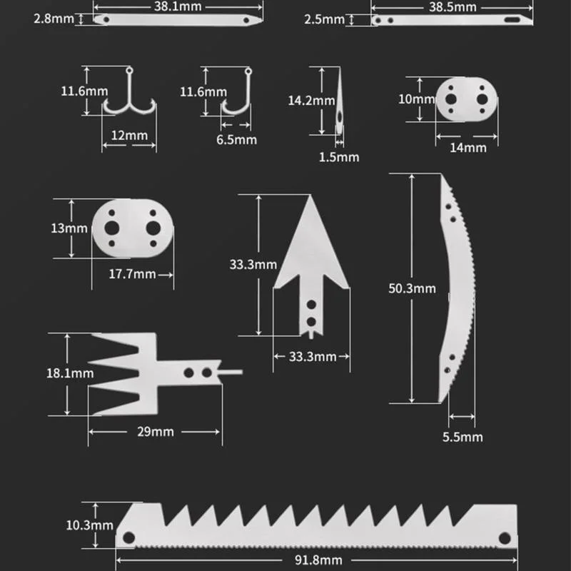 Survival Tool Card 22 In 1 Survival Card-Multi Purpose Pocket Tool Stainless Steel Survival Camping Hiking Fishing Hunting Tools