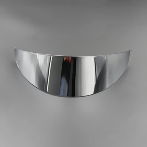 Universal Motorcycle 7\'\' Headlight Visor Chrome For Honda Kawasaki Suzuki Yamaha Dual Sport Bike Cruiser Bobber Chopper Custom