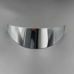 Universal Motorcycle 7'' Headlight Visor Chrome For Honda Kawasaki Suzuki Yamaha Dual Sport Bike Cruiser Bobber Chopper Custom