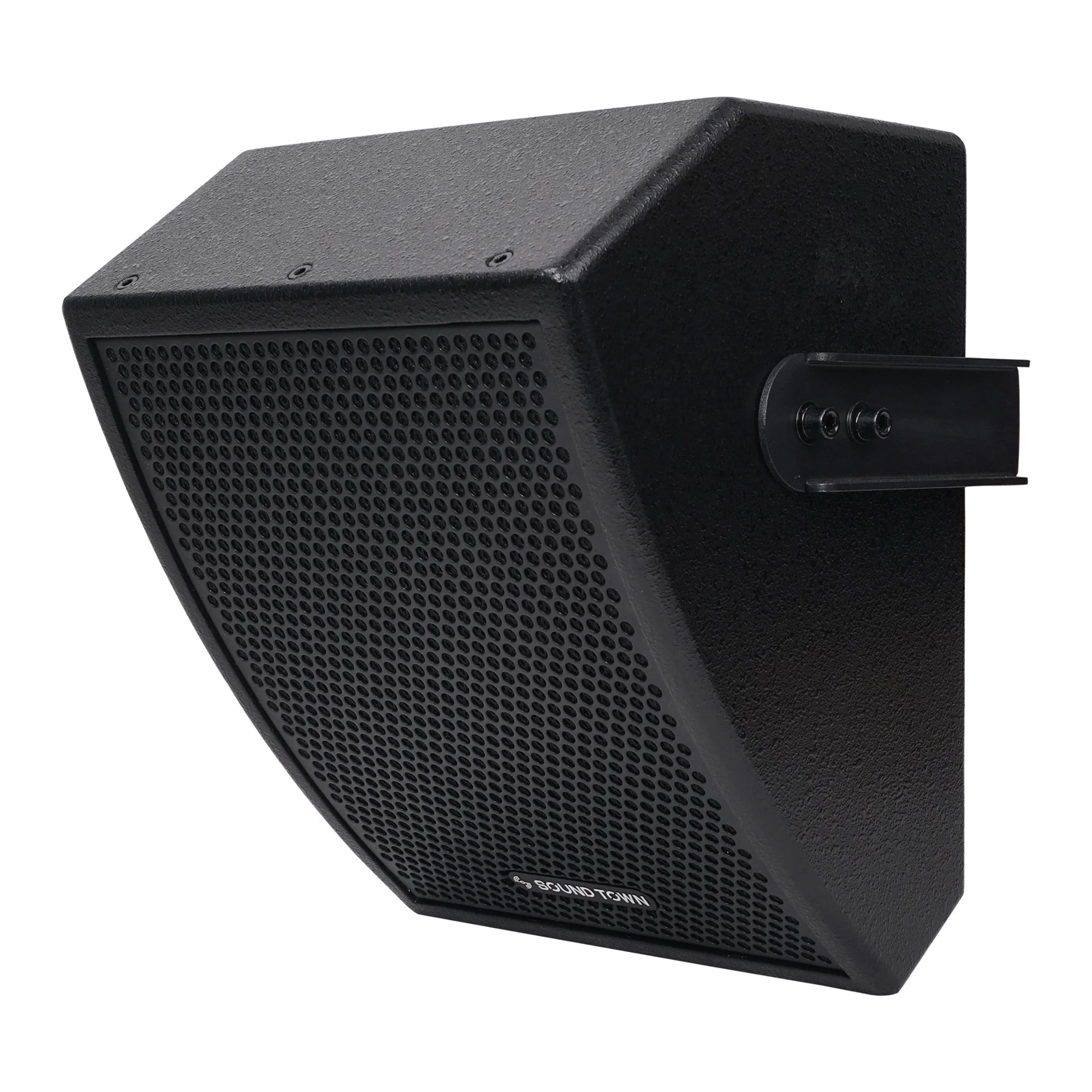 Sound Town-altavoz Coaxial de 2 vías para Monitor de escenario, dispositivo profesional para DJ, color negro con soporte de montaje en U (CARME-U8MB), 8"