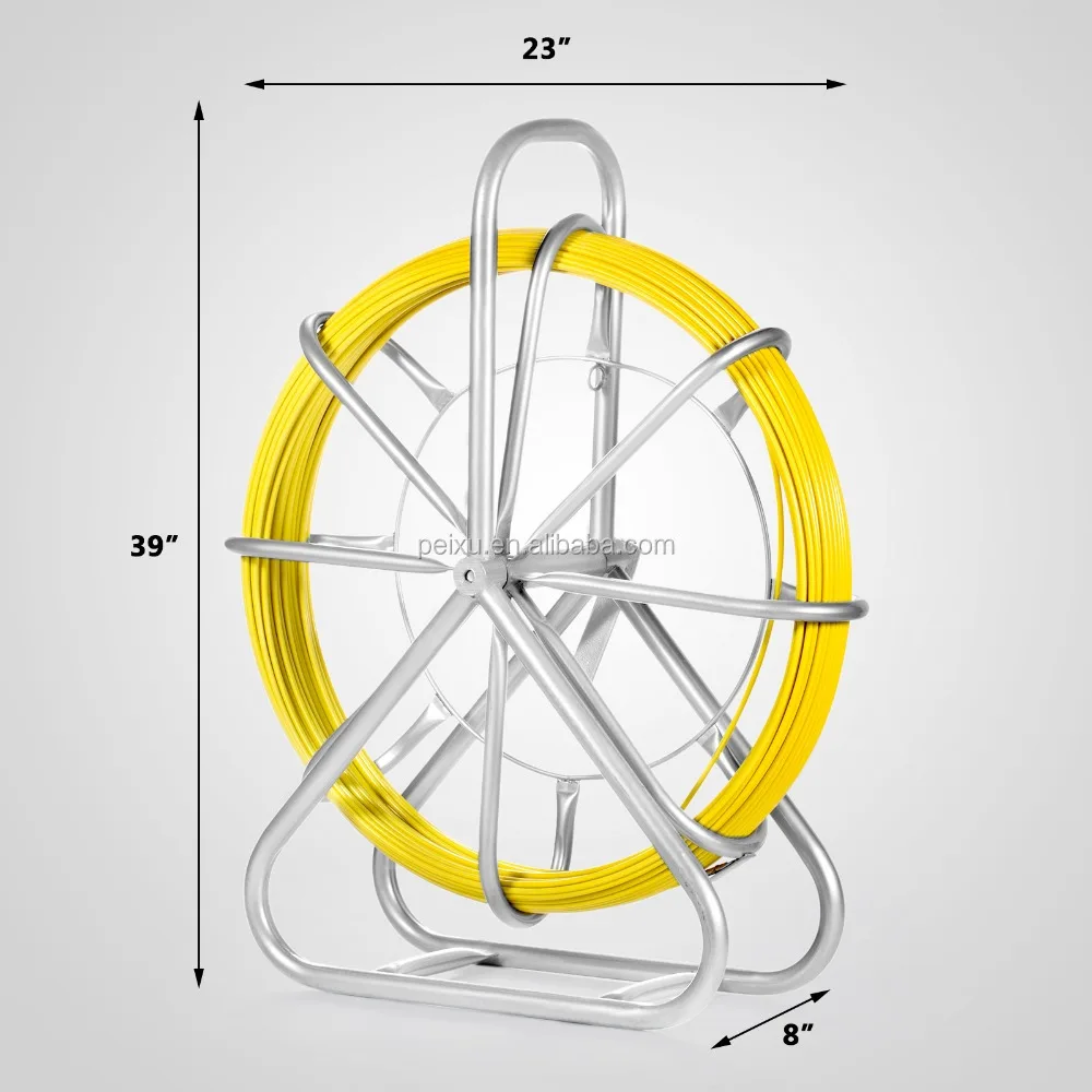 Draht Kabel Fiberglass Starkstromkabel Sewer Reel Cable Elektrische 6mm 130m