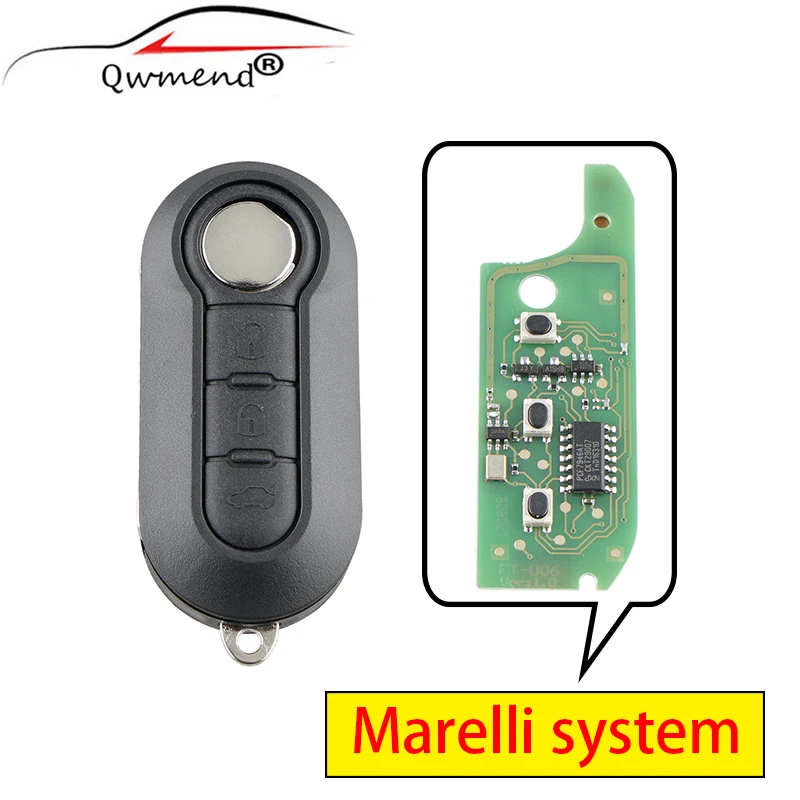 

Car Remote Key for Fiat 500L MPV Ducato for Citroen Jumper for Peugeot Boxer 2008-2015 Car Key 3BUT 433Mhz ID46 Chip MarelliBSI