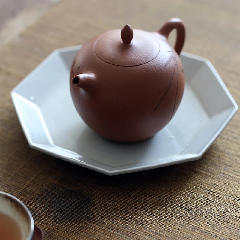 ★Monohydrate hall of yixing purple clay ore famous kung fu tea set down by hand shoulder slope mud beauty pot of 275 ml