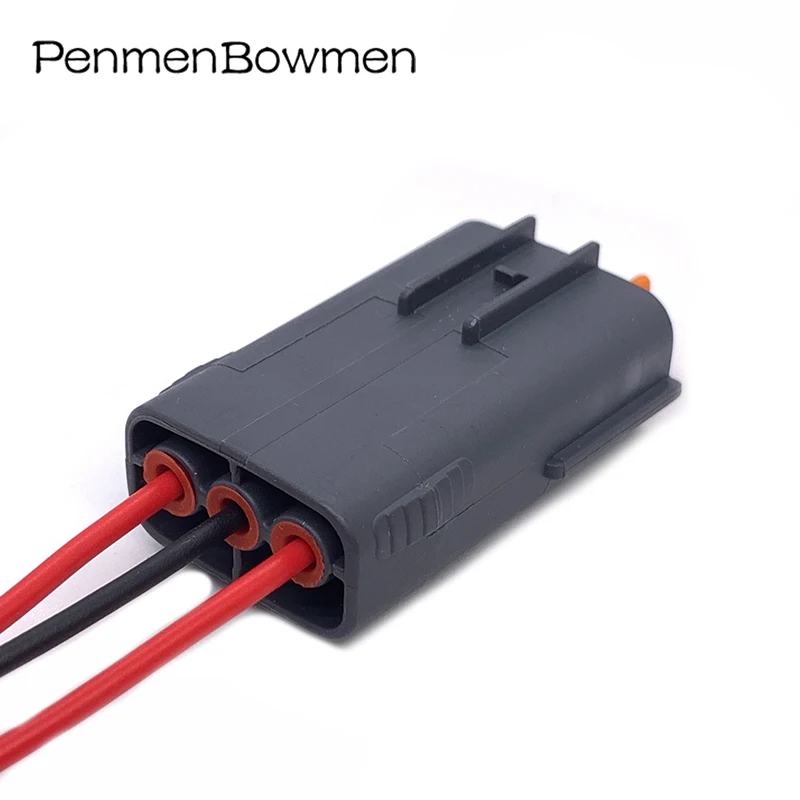 1 Set 3 Pin 6195-0009 Auto Lgnition Coil Plug Female Male Waterproof Electrical Cable Connectors Wire Harness