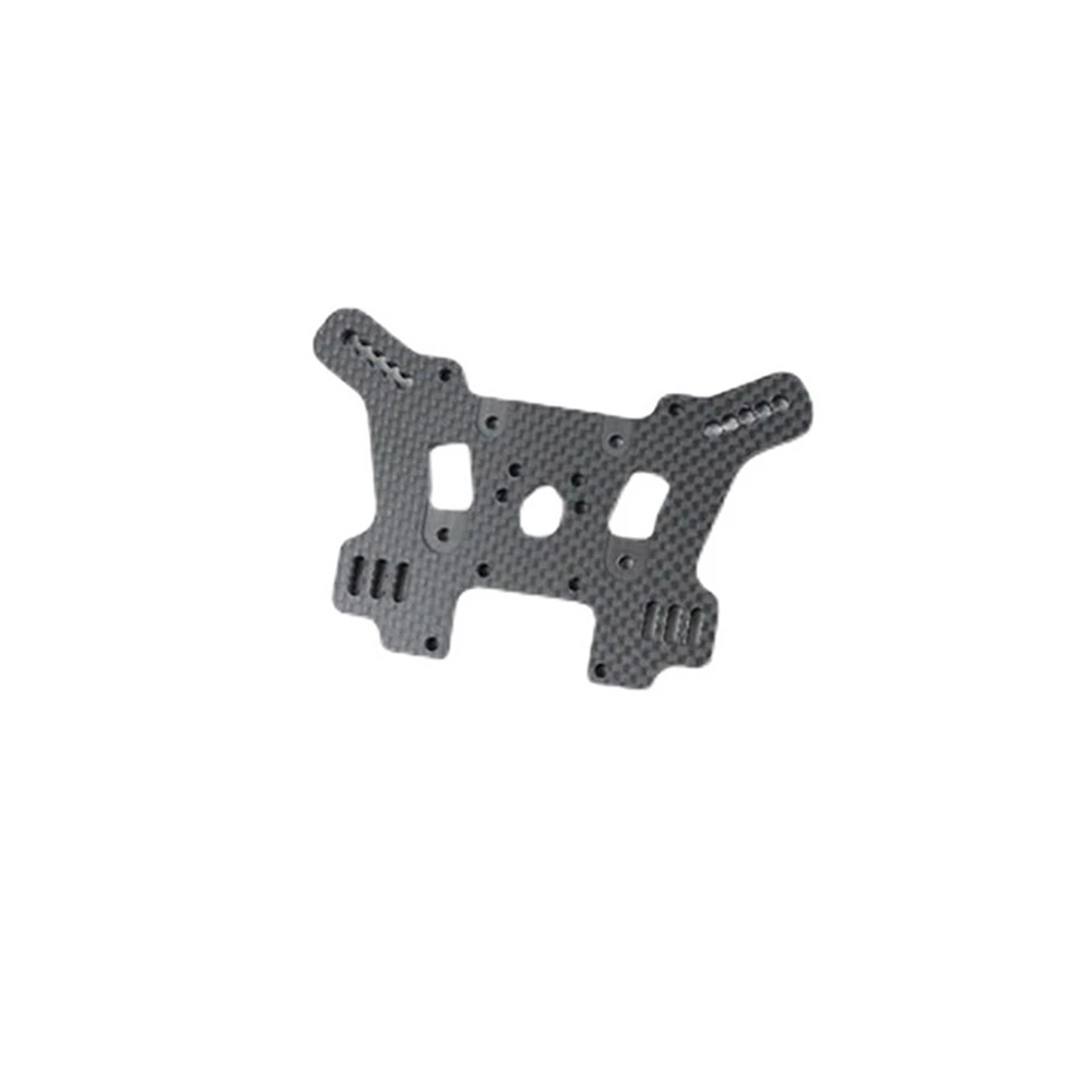 Carbon Fiber Shock Absorber Bracket Front Rear Shock Tower Mount for TEKNO ET48 2.0 RC Car Parts