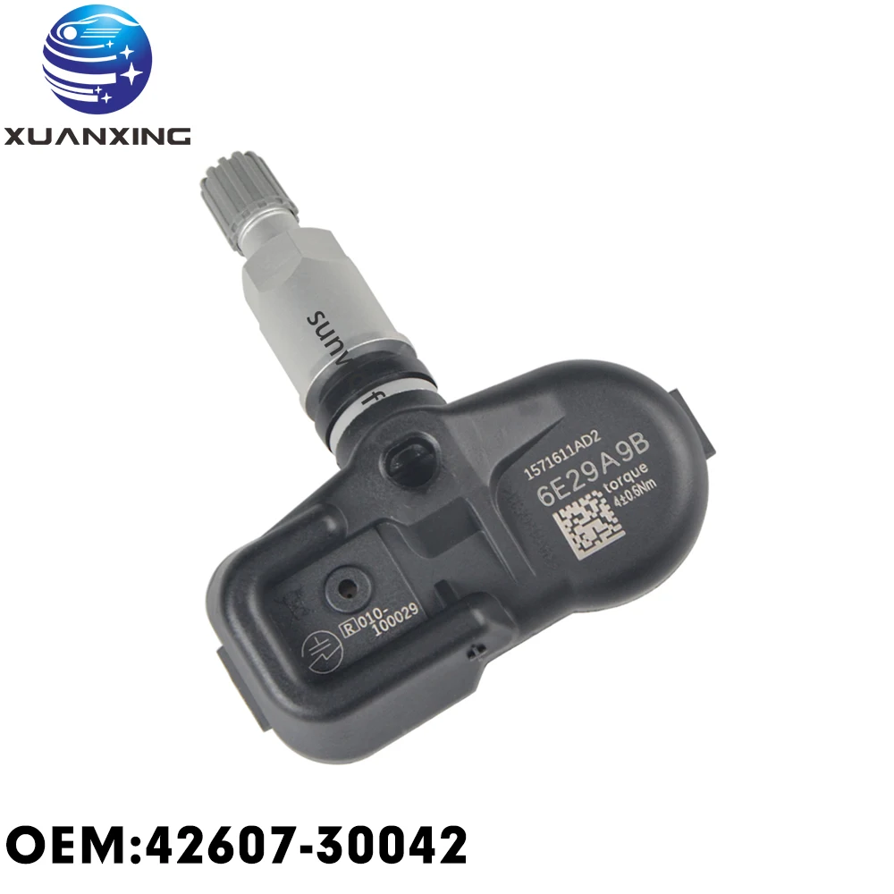 42607-30042 Tire Pressure Sensor Monitoring System 433MHz PMV-C107K For 05-12 Lexus