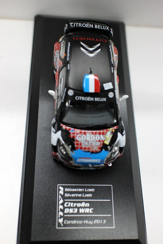 Diecast Club 1/43 Scale CitrRoen DS3 WRC 2013 Rally Racing Cars Model for collection gift