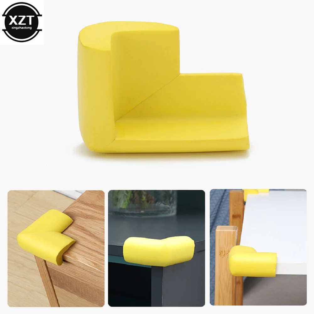 10PCS Child Baby Safety Corner Furniture Protector Strip Soft Sponge Edge Corners Protection Guards Cover For Toddler Infant