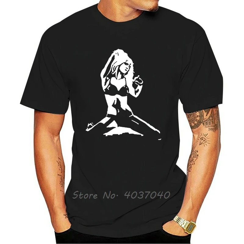 Sin City Nancy Kult Movie Comic T-Shirt Hip Hop Tshirt Sexy Girls T Shirt Men Cotton Tshirt Hip Hop Tees Tops Streetwear