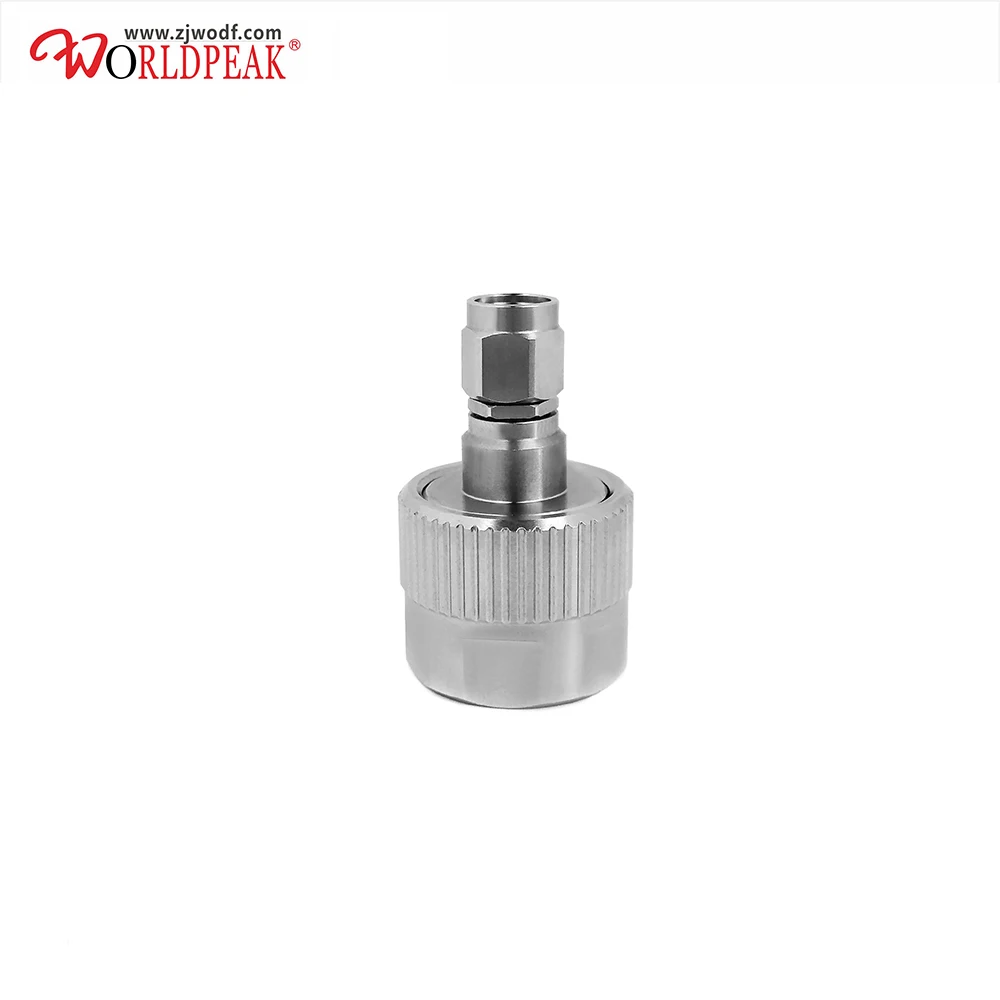 Free Shipping Stainless Steel 5G Millimeter Wave High Frequency N male to 3.5mm male connector adapter