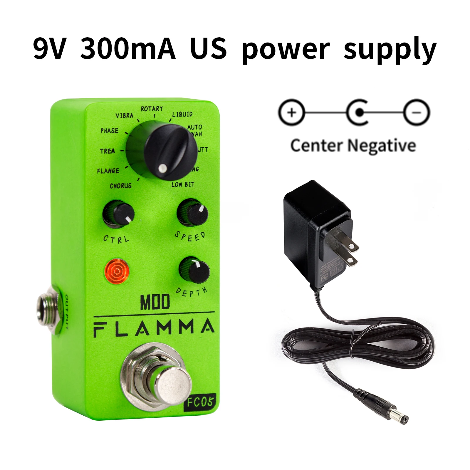 FLAMMA FC05 Modulation Multi Effects Pedal Mod Guitar Pedal 11 Modes Chorus  Flanger Phaser Tremolo Auto Wah - AliExpress 18