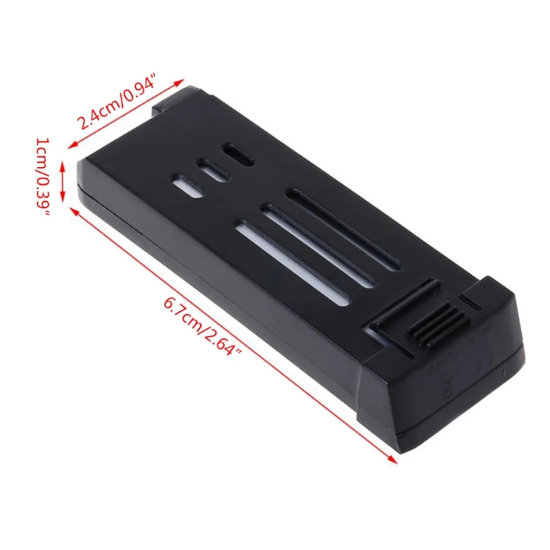D57D Lithium 3.7V 1800MAh Tương Thích Với E58 L800 JY019 S168 Drone X Pro Máy Bay Điều Khiển Từ Xa Drone Ăng Ten các Bộ Phận Dự Phòng
