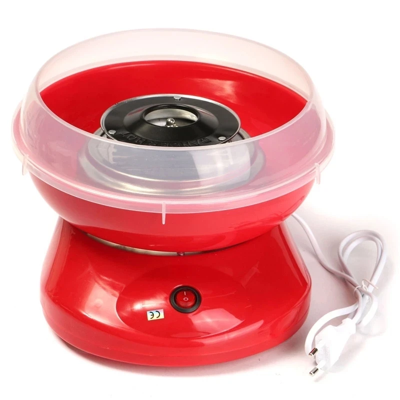 Waffle Doughnut & Cake Makers 450-550W Mini Portable Electric DIY Maker Cotton Candy Sugar Machine For Children Gift
