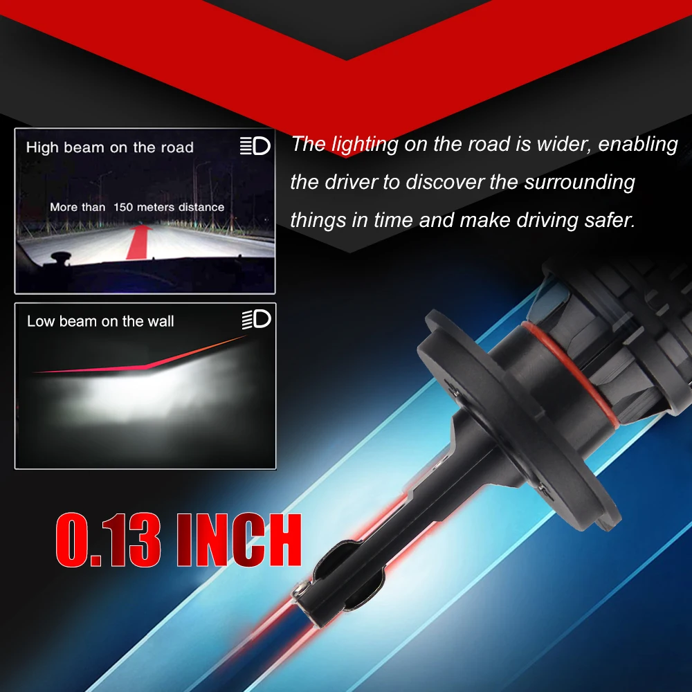 BraveWay LED H4 16000LM Car LED H1 H7 H11 Moto Bulb 12V Auto H4 LED Motorcycle HeadLight H7 HB3 HB4 9005 9006 H8 H11 H3 Car Lamp