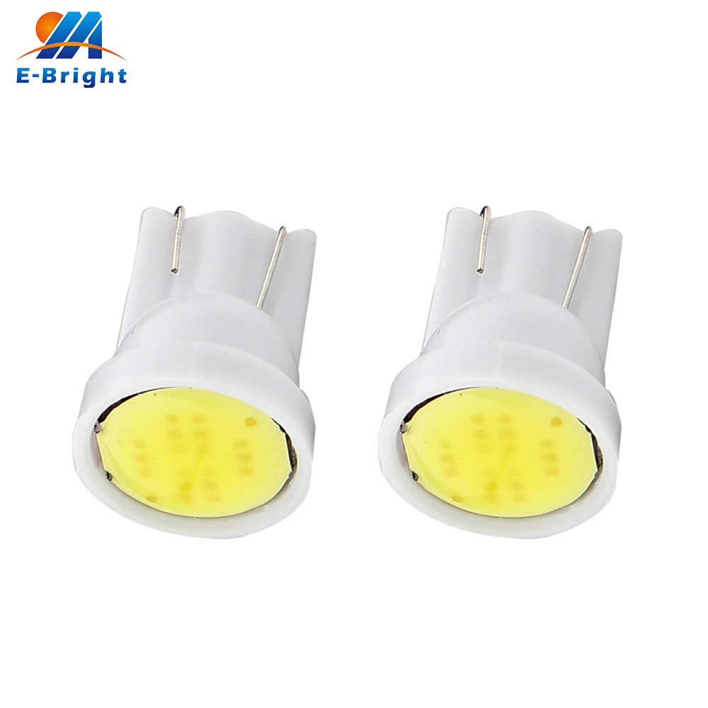 

100Pcs DC 12V T10 LED 194 168 W5W 6 LED COB LED Light Car Door Indicator Reading Clearance Driving Light Bulbs White Red Blue