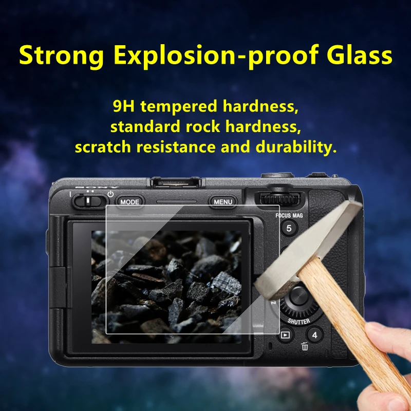 Стекло для камеры Sony fx3 Защитная пленка для экрана камеры Sony ILME-FX3 твердое закаленное стекло ультратонкая защита для экрана