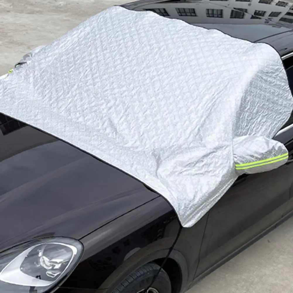 Car Front Sunshade   UV Resistant Magnetic Car Sun Cover  Car Sunshade Cover Reliable Car Front Sunshade