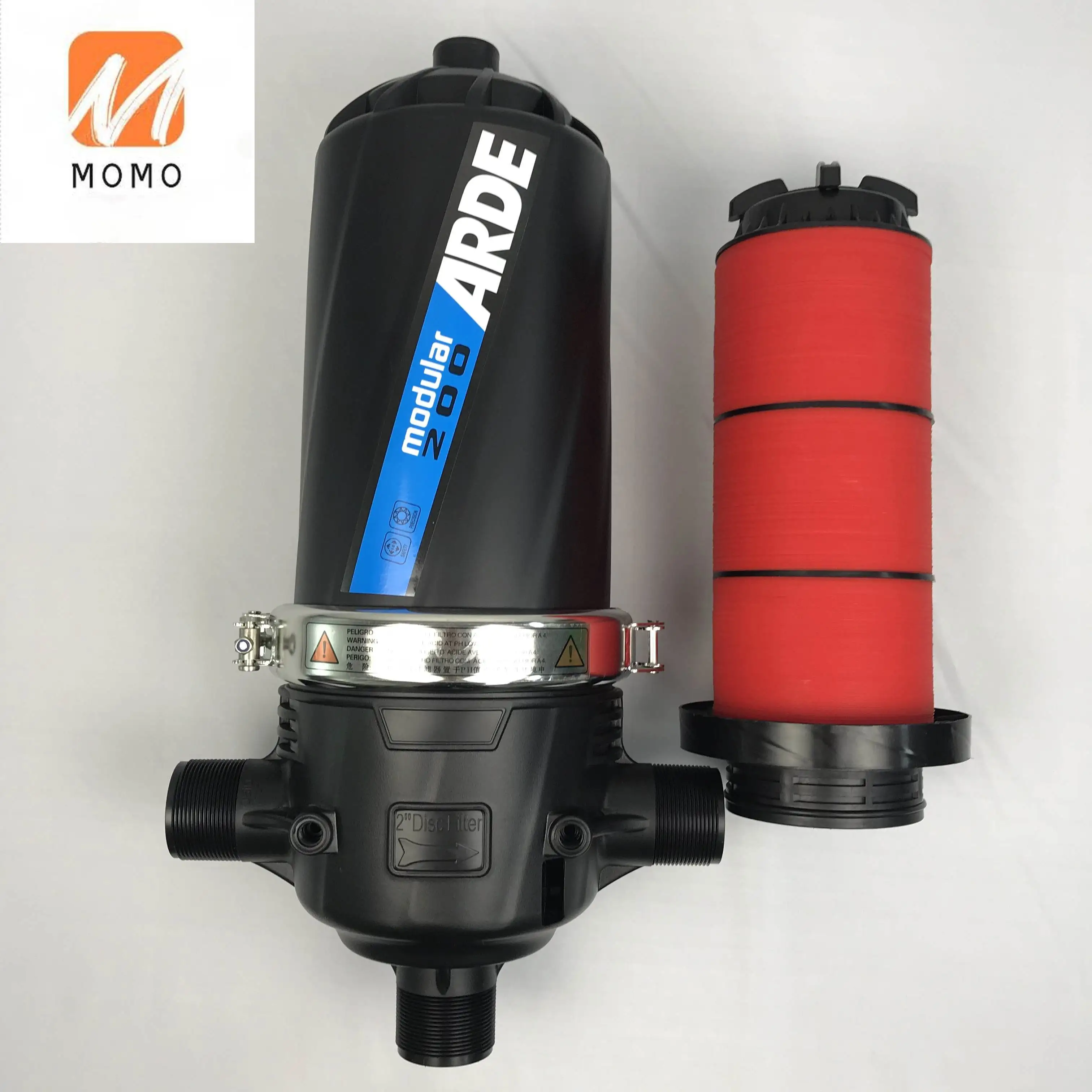 Chinese manufacturer supply farm drip irrigation system 2 inch 63mmT type drip irrigation water disc filter