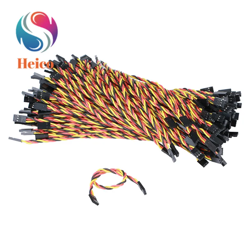 10pcs 2.54 Pitch 3P DuPont Line Double Head Cable Connection Motor for Arduino Sensor Line for DIY RC Model Toy Cable Line