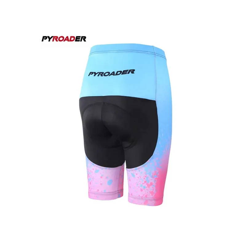 PYROADER®Verão das mulheres calções de ciclismo gel de secagem rápida 3d acolchoado mtb bicicleta shorts apertados esportes ao ar livre