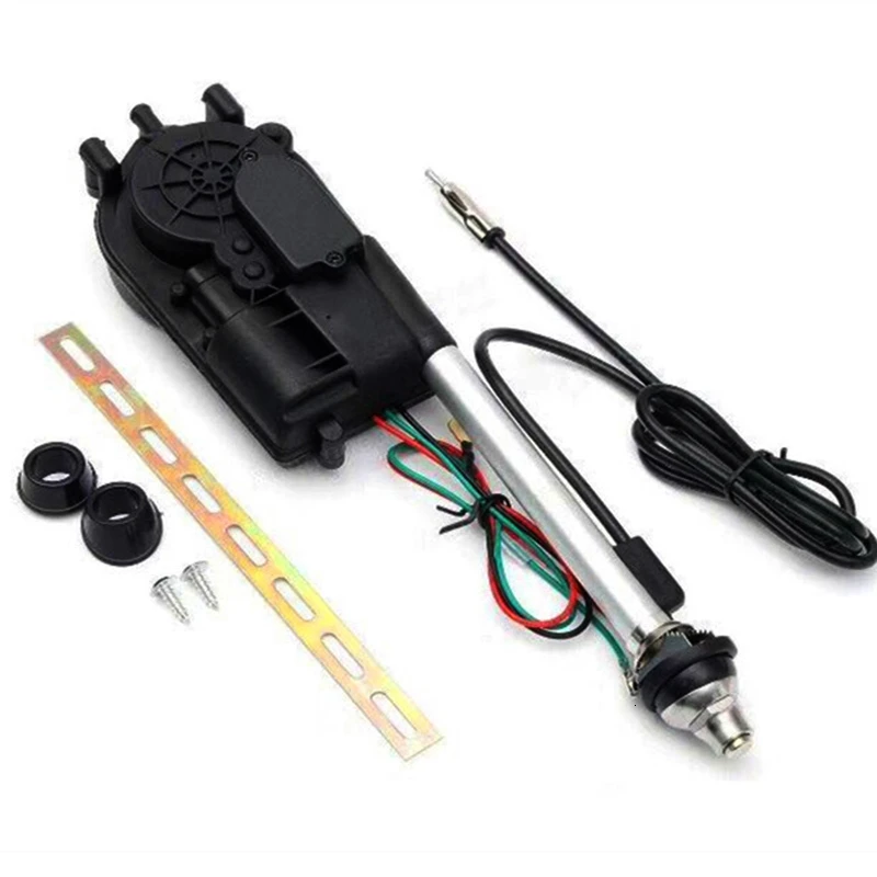 New car electric antenna radio car booster power supply antenna kit car signal electric 12V outside car antenna AM/FM radio