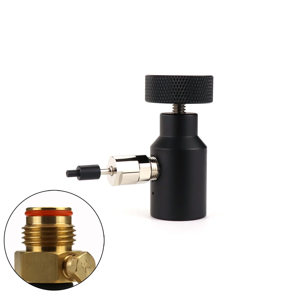 New Paintball Cylinder(G1/2-14 Thread) Universal Fill Adapter To Airsoft CO2 Fill Needle Charger Adapter